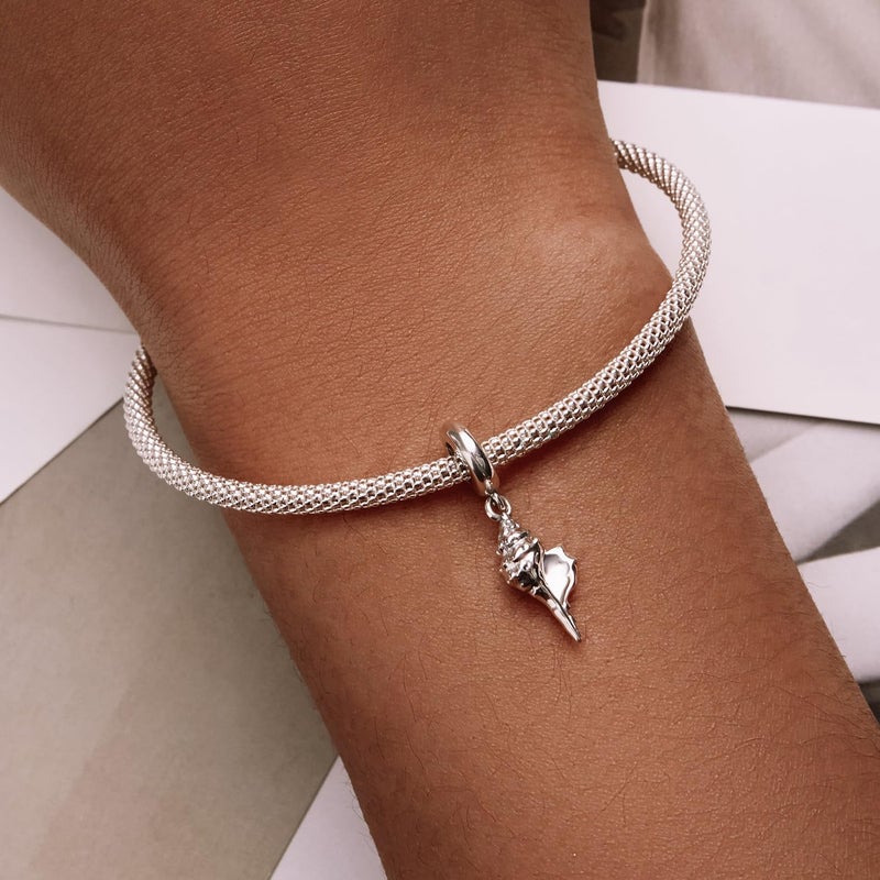 VOROCO Store Charm 925 Sterling Silver Bracelet Necklace Pendant Bead Charms Jewelry Gift for Women Mother Daughter Grandma Family Friends - Image 2